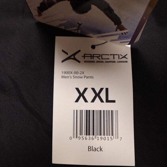 Arctix Snow Pants Men's XXL Black – NWT - Picture 4 of 14